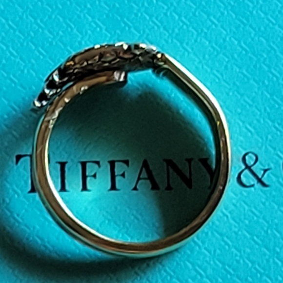 Tiffany & Company pineapple spoon ring in gold vermeil #42 - Picture 4 of 16